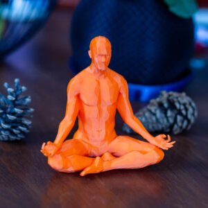 Meditáló ember