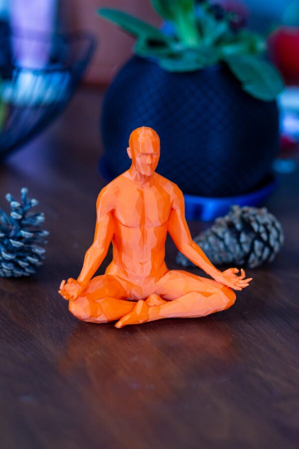 Meditáló ember