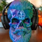 Szakállas Koponyás Fejhallgató Tartó