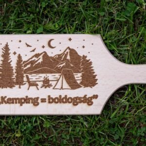 Kempingezős vágódeszka