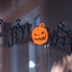 Halloween Ajtódísz 3D nyomtatott dekoráció
