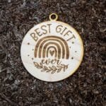 Legjobb Ajándék karácsonyfadísz – lézervágott és gravírozott