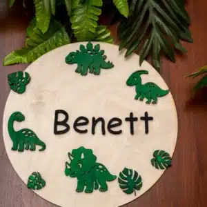 Dínós Névre Szóló Falidekor