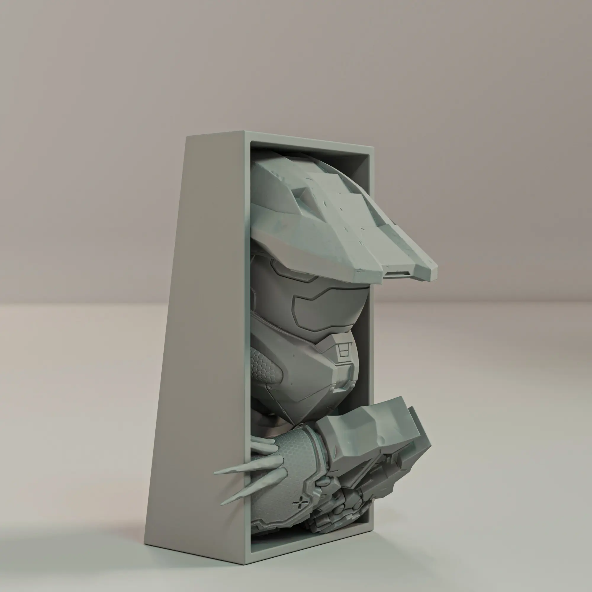 Master Chief – Halo Book Nook: A Galaxis Hőse a Polcodon 2 Master Chief – Halo Book Nook: A Galaxis Hőse a Polcodon - Image 2