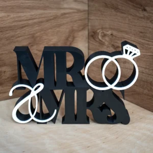 Mr & Mrs Esküvői Dekoráció