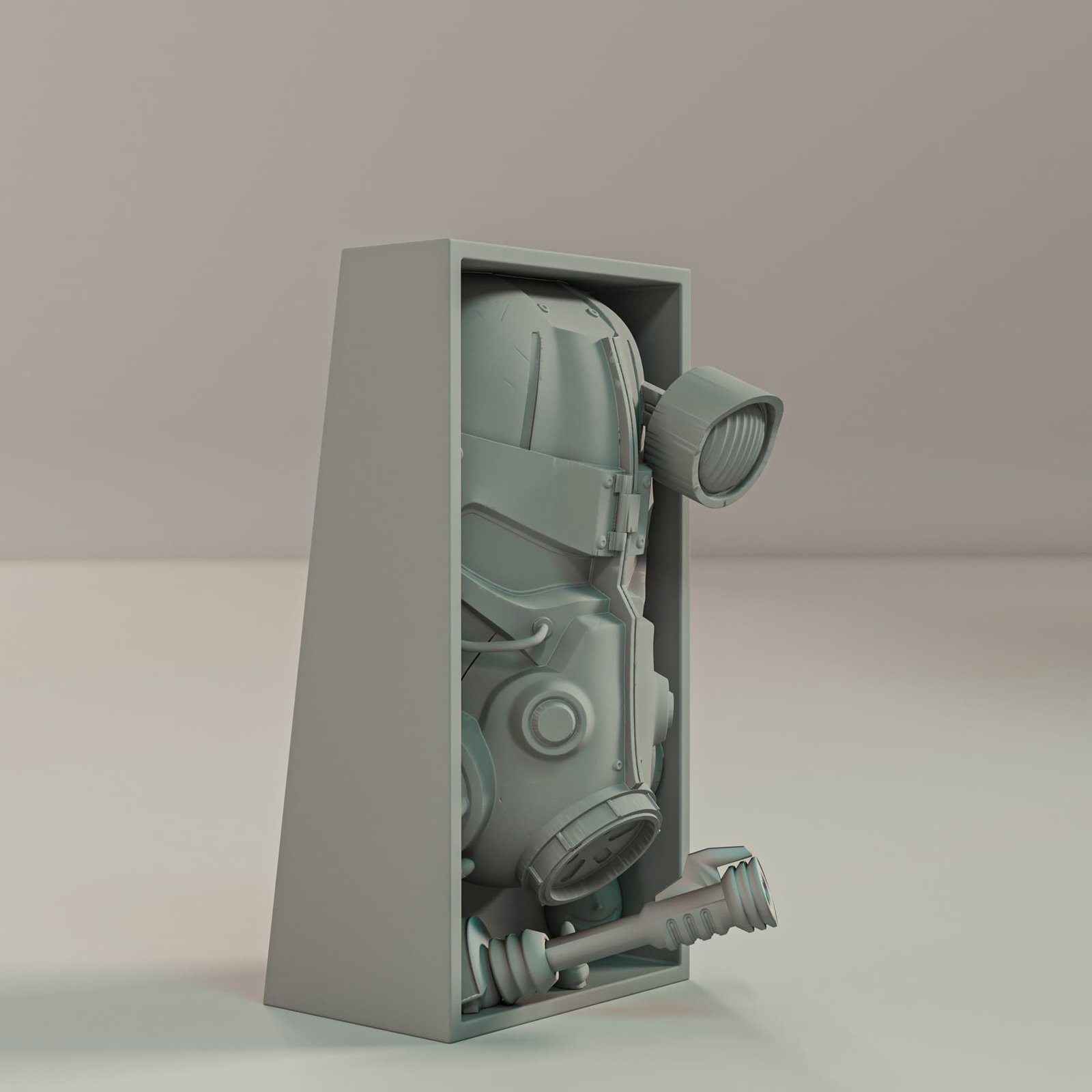 Fallout Power Armor Book Nook 2 Fallout Power Armor Book Nook - Image 2