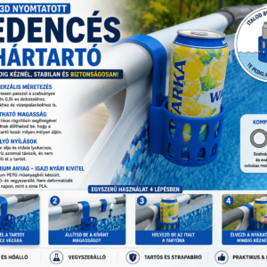Univerzális Medencés Pohár- és Sörtartó